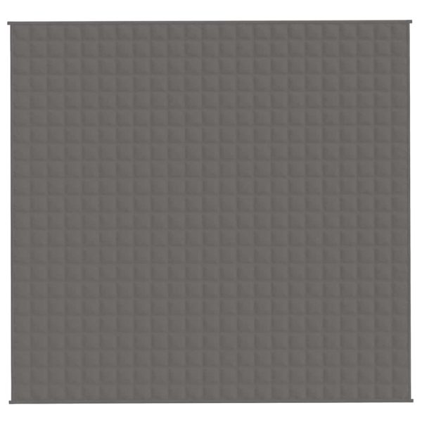 Pătură anti-stres, gri, 220×240 cm, 11 kg, material textil