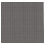 Pătură cu greutăți, gri, 220×240 cm, 15 kg, material textil