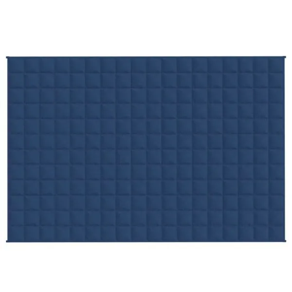 Pătură anti-stres, albastru, 137×200 cm, 10 kg, textil