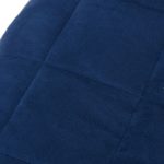 Pătură grea, albastru, 200×220 cm, 13 kg, textil