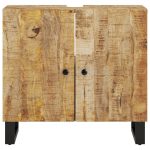 Dulap de chiuvetă 62x33x58 cm lemn masiv mango & lemn compozit