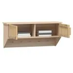 Dulap de perete cu cârlige, 80x24x35,5 cm, lemn prelucrat