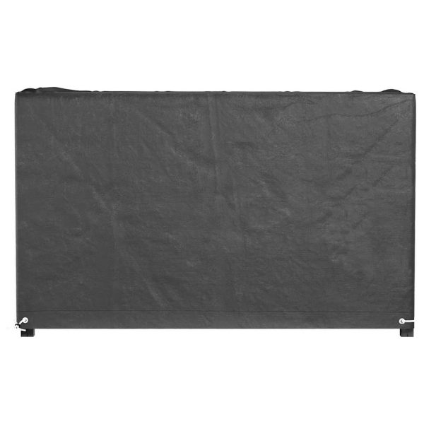 Huse mobilă grădină, 2 buc, 8 ocheți, 170x94x70 cm, rectangular