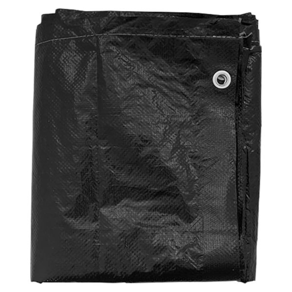 Husă mobilier de grădină, 8 ocheți 125x70x35 cm dreptunghiulară