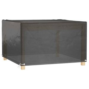 Husă pentru mobilier de grădină, 8 ocheți, 125x125x75 cm pătrat