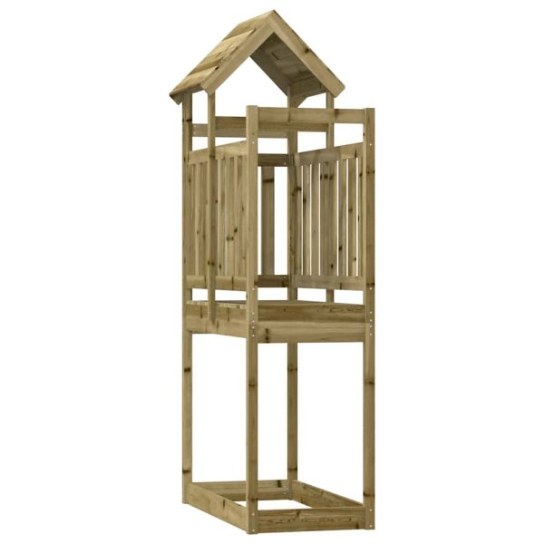 Turn de joacă, 52,5×110,5×214 cm, lemn de pin impregnat