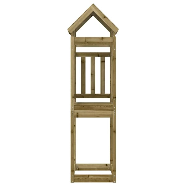 Turn de joacă, 52,5×110,5×214 cm, lemn de pin impregnat