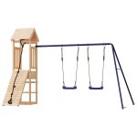 Set de joacă pentru exterior, lemn masiv de pin