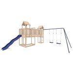 Set de joacă pentru exterior, lemn masiv de pin
