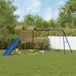 Set de joacă pentru exterior, lemn de pin impregnat