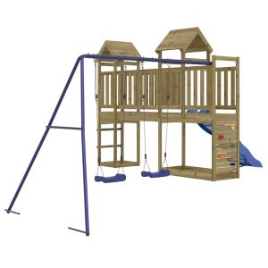 Set de joacă pentru exterior, lemn de pin impregnat