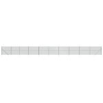 Gard plasă de sârmă cu țăruși de fixare, verde, 1,8×25 m
