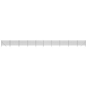 Gard plasă de sârmă, antracit, 1,8×25 m