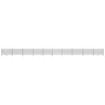 Gard plasă de sârmă, antracit, 2,2×25 m