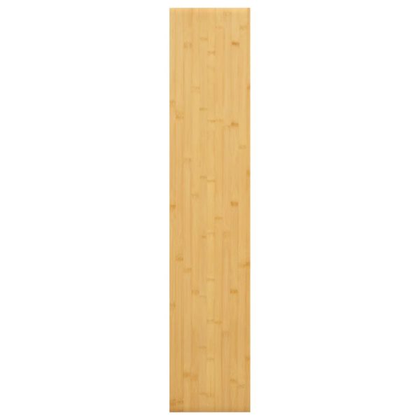 Raft de perete, 100x20x2,5 cm, bambus
