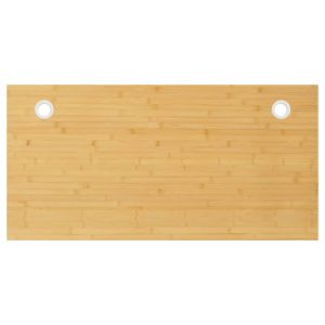 Blat de birou, 100x50x1,5 cm, bambus