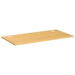 Blat de birou, 100x50x1,5 cm, bambus