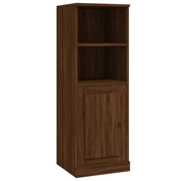 Dulap înalt, stejar maro, 36×35,5×103,5 cm, lemn compozit