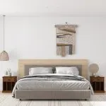Noptiere, 2 buc., stejar maro, 43x36x50 cm