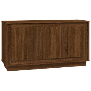 Dulap, stejar maro, 102x35x55 cm, lemn prelucrat
