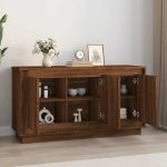 Dulap, stejar maro, 102x35x55 cm, lemn prelucrat