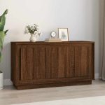 Dulap, stejar maro, 102x35x55 cm, lemn prelucrat