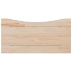 Blat de birou, 100x50x2,5 cm, lemn masiv de pin