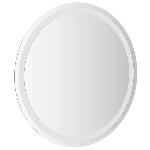 Oglindă de baie cu LED, 60 cm, rotundă