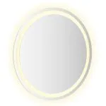 Oglindă de baie cu LED, 60 cm, rotundă