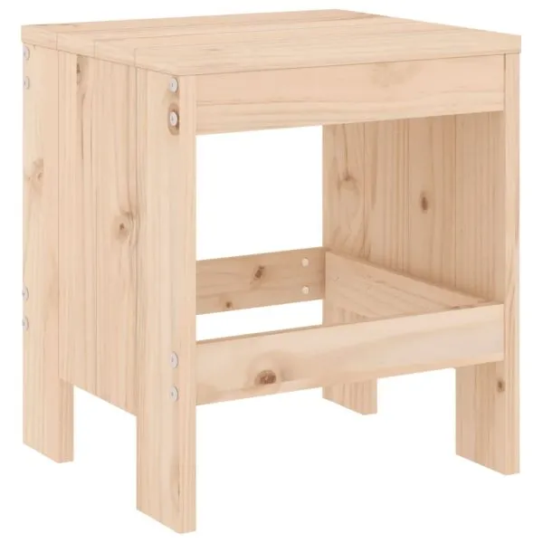 Set de dining pentru grădină, 5 piese, lemn masiv de pin