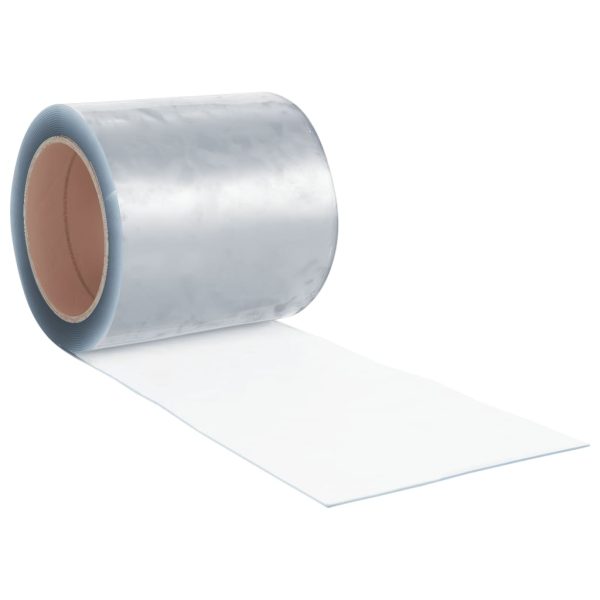 Perdea pentru ușă, transparent, 200 mmx1,6 mm 10 m, PVC