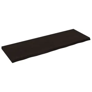 Blat de masă maro 180x60x(2-6) cm