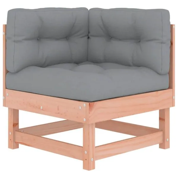 Set mobilier de grădină cu perne, 7 piese, lemn masiv douglas