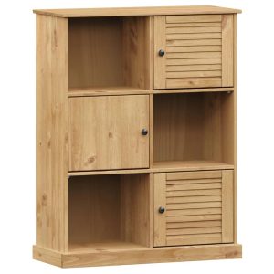 Bibliotecă VIGO, 90x35x114,5 cm, lemn masiv de pin