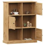 Bibliotecă VIGO, 90x35x114,5 cm, lemn masiv de pin