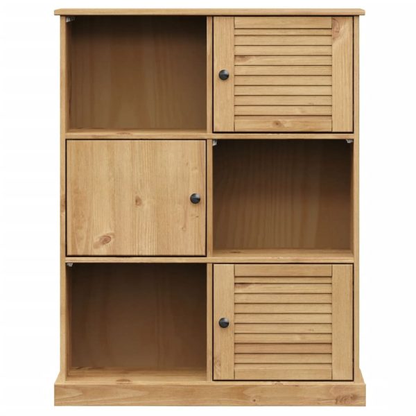 Bibliotecă VIGO, 90x35x114,5 cm, lemn masiv de pin