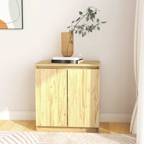 Dulap lateral, 60x36x65 cm, lemn masiv de pin