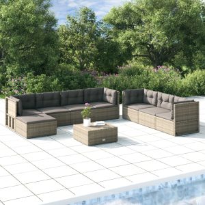 Set mobilier de grădină cu perne