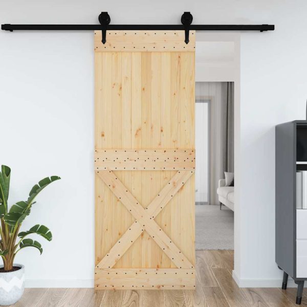 Ușă „NARVIK”, 90×210 cm, lemn masiv de pin
