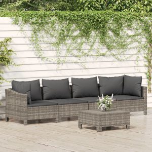 Set mobilier de grădină cu perne