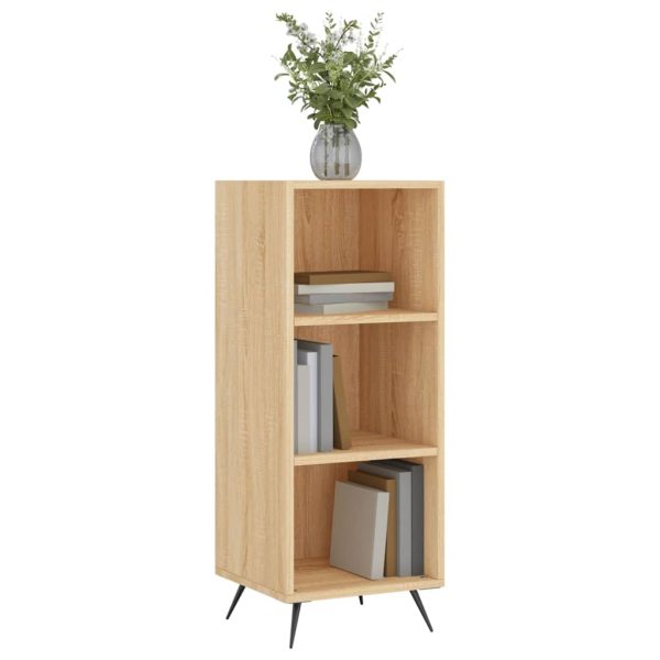 Dulap cu rafturi, stejar sonoma, 34,5×32,5×90 cm, lemn compozit
