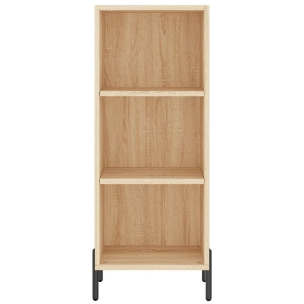 Servantă, stejar sonoma, 34,5×32,5×90 cm, lemn compozit
