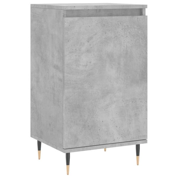Dulap, gri beton, 40x35x70 cm, lemn prelucrat