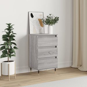 Dulap, gri sonoma, 40x35x70 cm, lemn prelucrat