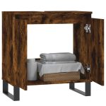 Dulap de baie, stejar sonoma, 58x33x60 cm, lemn prelucrat