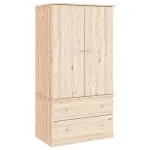 Dulap „ALTA”, 90x55x170 cm, lemn masiv de pin