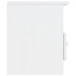 Dulap TV cu sertare „ALTA” alb, 100x35x41 cm, lemn masiv de pin