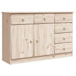Dulap ALTA, 112x35x73 cm, lemn masiv de pin