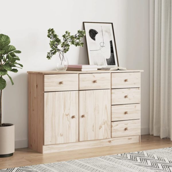 Dulap ALTA, 112x35x73 cm, lemn masiv de pin