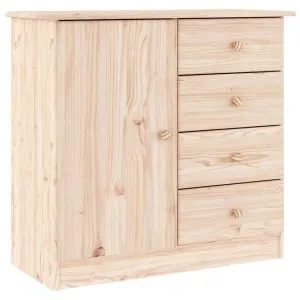 Dulap ALTA, 77x35x73 cm, lemn masiv de pin